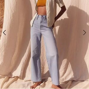 New without tags Madewell Petite Perfect Vintage Wide Leg Jeans in Edmunds Wash